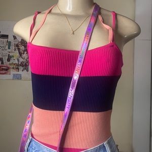 Color block bodysuit